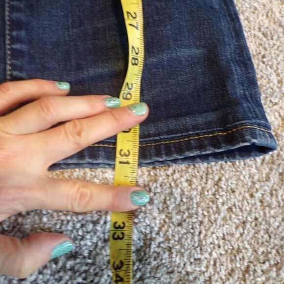 Buckle black ITALIAN straight leg jeans made in Italy 32x32 - Picture 7 of 12